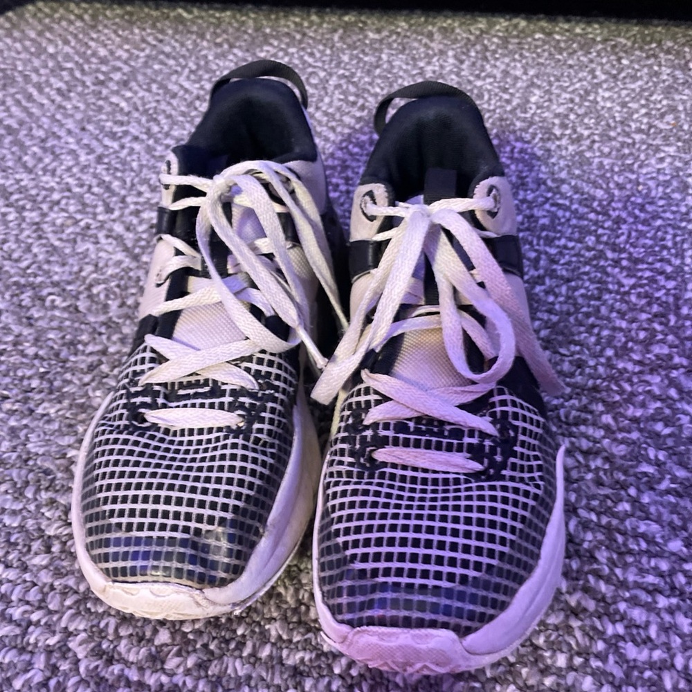 Kids Black and White Sneakers